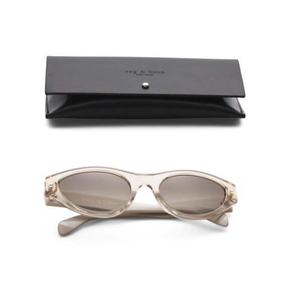 RAG & BONE Accessories - RAG & BONE Brown 54mm Round Sunglasses